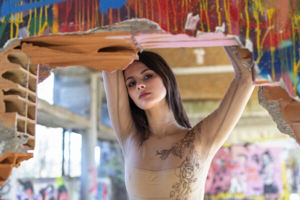 Body Tattoo Rose - immagine 3